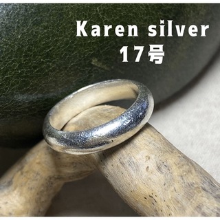 カレン甲丸ラウンドKaren silverリングシンプル幅広銀指輪プレーンR6イ(リング(指輪))