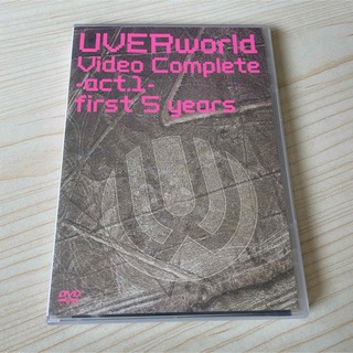 UVERworld　Video　Complete-act．1-first　5　y(ミュージック)