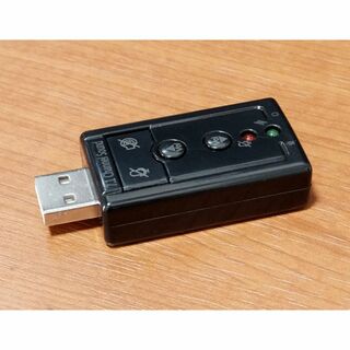USB ステレオサウンドカード オーディオ変換アダプター(PC周辺機器)