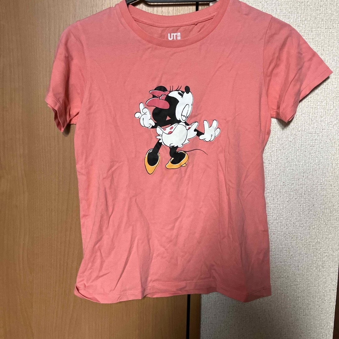 UNIQLO(ユニクロ)の半袖　140 キッズ/ベビー/マタニティのキッズ服女の子用(90cm~)(Tシャツ/カットソー)の商品写真