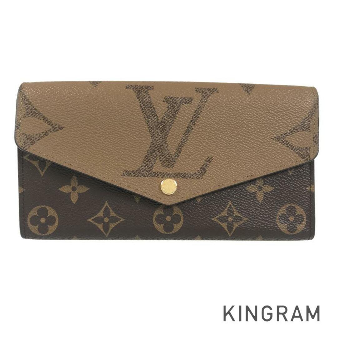 LOUIS VUITTON(ルイヴィトン)のルイ・ヴィトン モノグラム ジャイアント リバース ポルトフォイユ サラ M80726 長財布 かぶせ蓋 レディースのファッション小物(財布)の商品写真