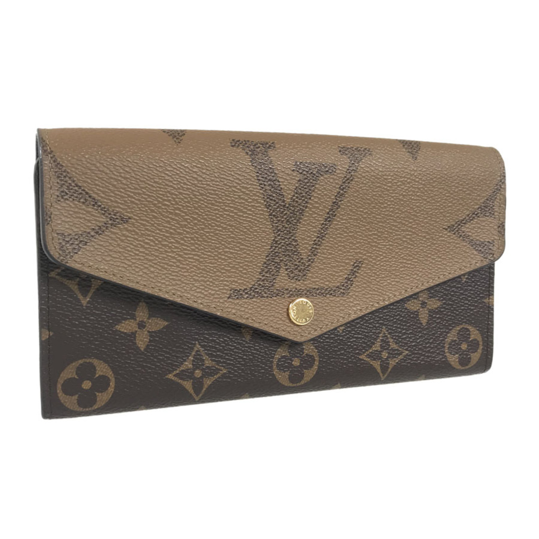 LOUIS VUITTON(ルイヴィトン)のルイ・ヴィトン モノグラム ジャイアント リバース ポルトフォイユ サラ M80726 長財布 かぶせ蓋 レディースのファッション小物(財布)の商品写真