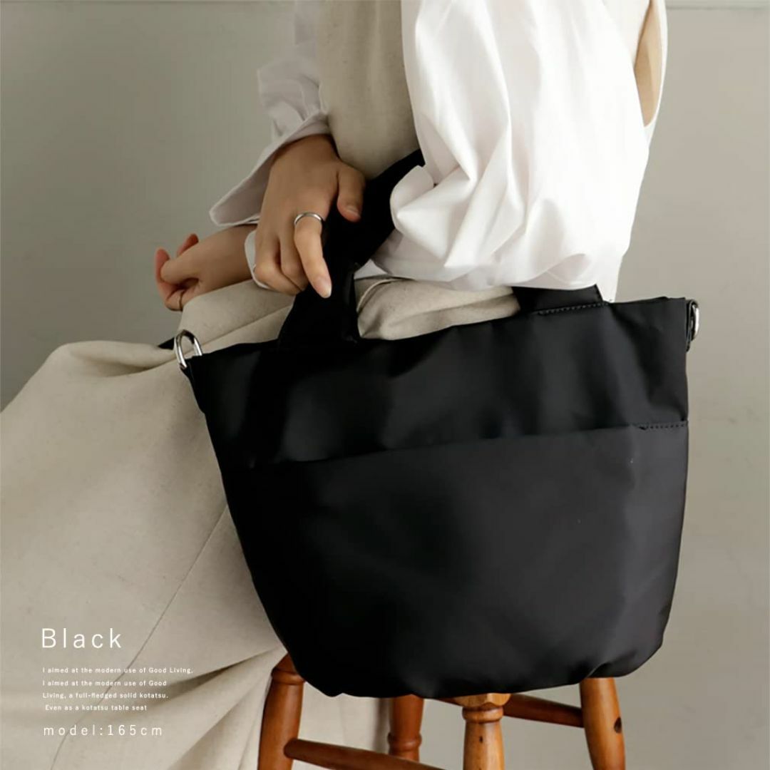 【色: ブラック】[Vita Felice] ヴィータフェリーチェ ナイロン 2 レディースのバッグ(その他)の商品写真
