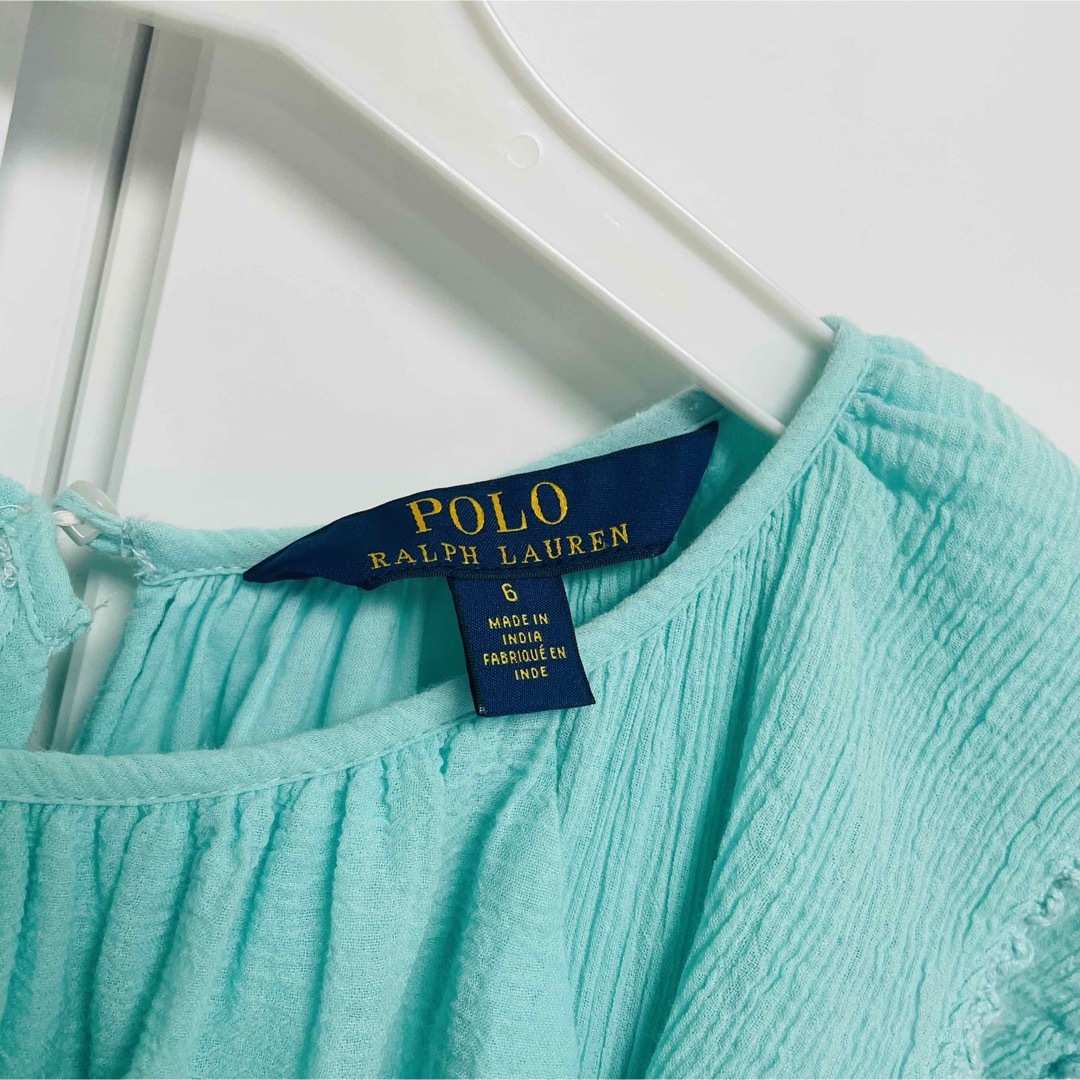 POLO RALPH LAUREN(ポロラルフローレン)のPOLO RALPH LAUREN(ポロラルフローレン) ワンピース 120cm キッズ/ベビー/マタニティのキッズ服女の子用(90cm~)(ワンピース)の商品写真