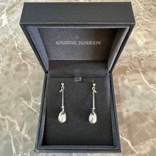 Georg Jensen - 【美品】ジョージジェンセン Dew Drop ピアスの通販 by