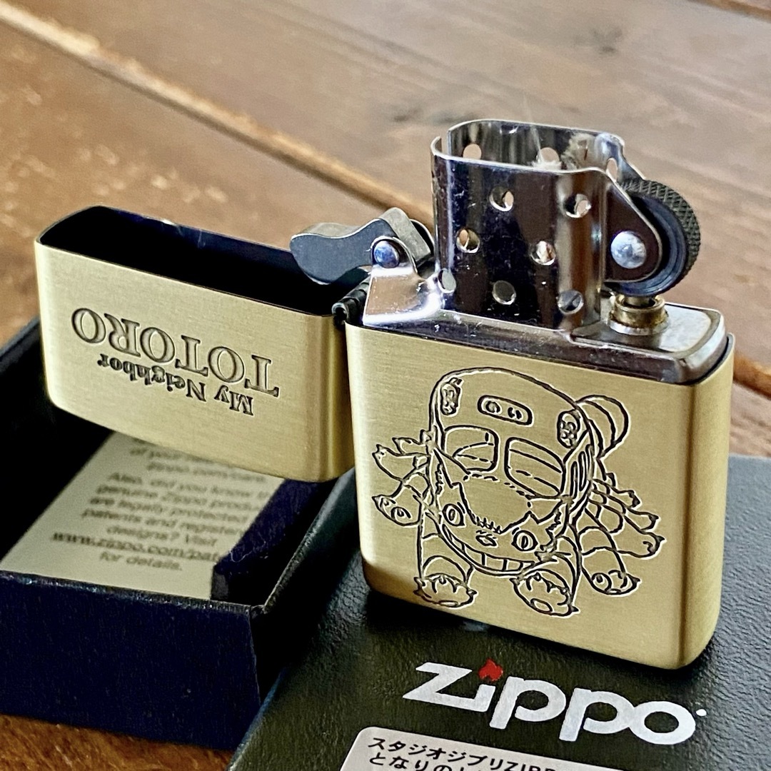 ZIPPO(ジッポー)のZippo となりのトトロ ネコバス 3 ジブリ ジッポー ライター NZ-22 メンズのファッション小物(タバコグッズ)の商品写真