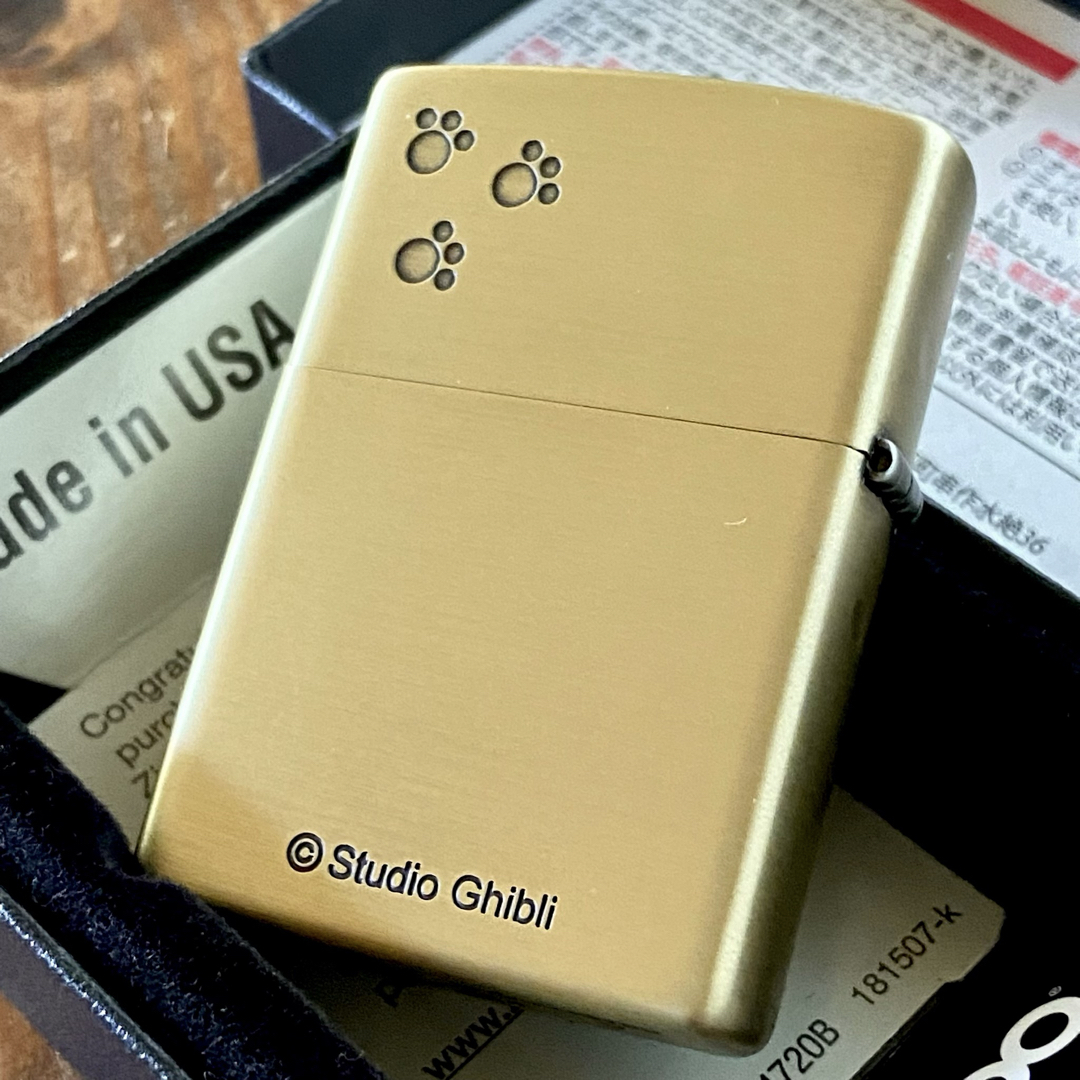 ZIPPO(ジッポー)のZippo となりのトトロ ネコバス 3 ジブリ ジッポー ライター NZ-22 メンズのファッション小物(タバコグッズ)の商品写真