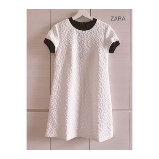 ザラ(ZARA)の未使用に近い美品◆ZARA♥バイカラー◆チュニックワンピース(ミニワンピース)