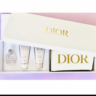 ディオール(Dior)のディオール　ノベルティ ミスディオールトラベル4点セット(サンプル/トライアルキット)