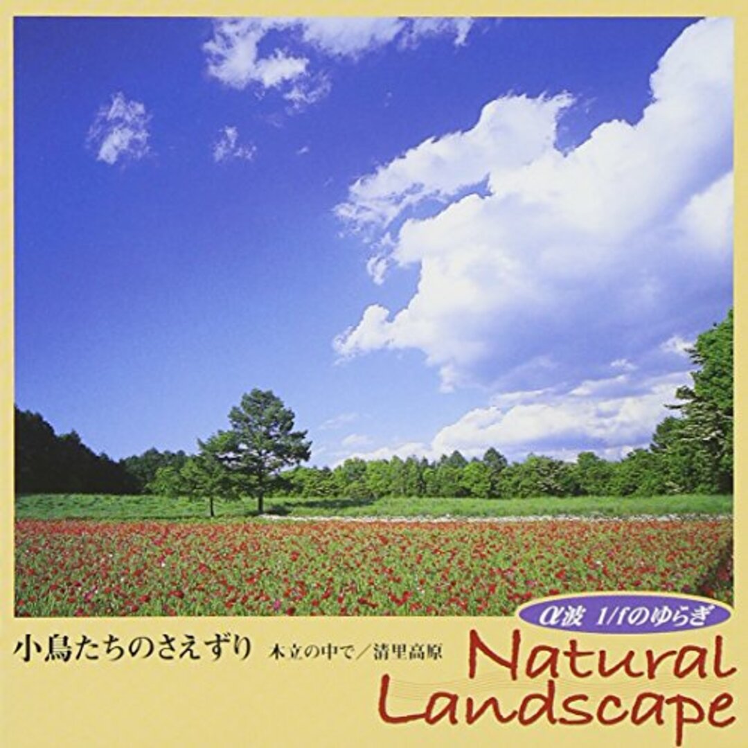 (CD)α波 1/fのゆらぎ Natural Landscape ~小鳥たちのさえずり~木立の中で/清里高原／ヒーリング エンタメ/ホビーのCD(ヒーリング/ニューエイジ)の商品写真