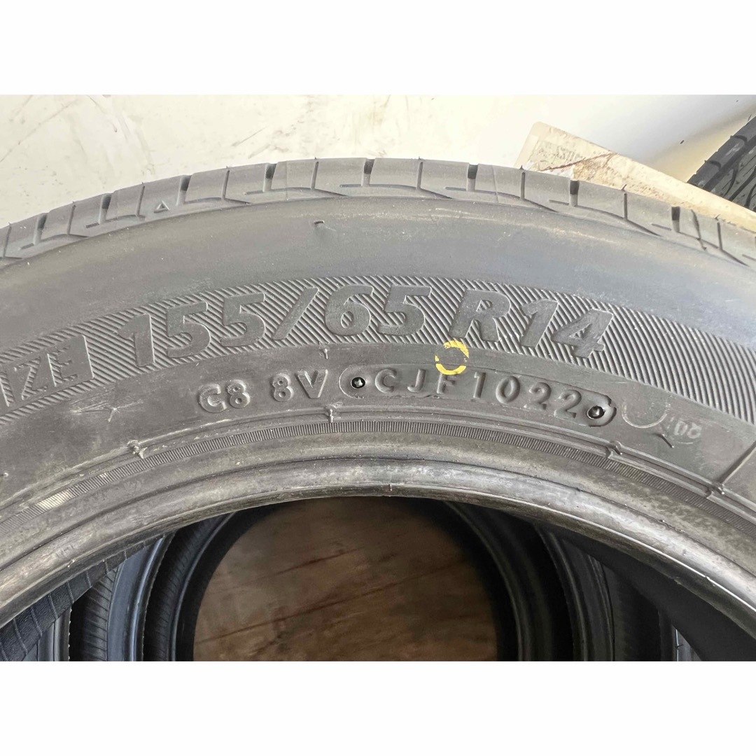 BRIDGESTONE(ブリヂストン)の送料込み155/65R14 BRIDGESTONE NEXTRY 4本セット 自動車/バイクの自動車(タイヤ)の商品写真