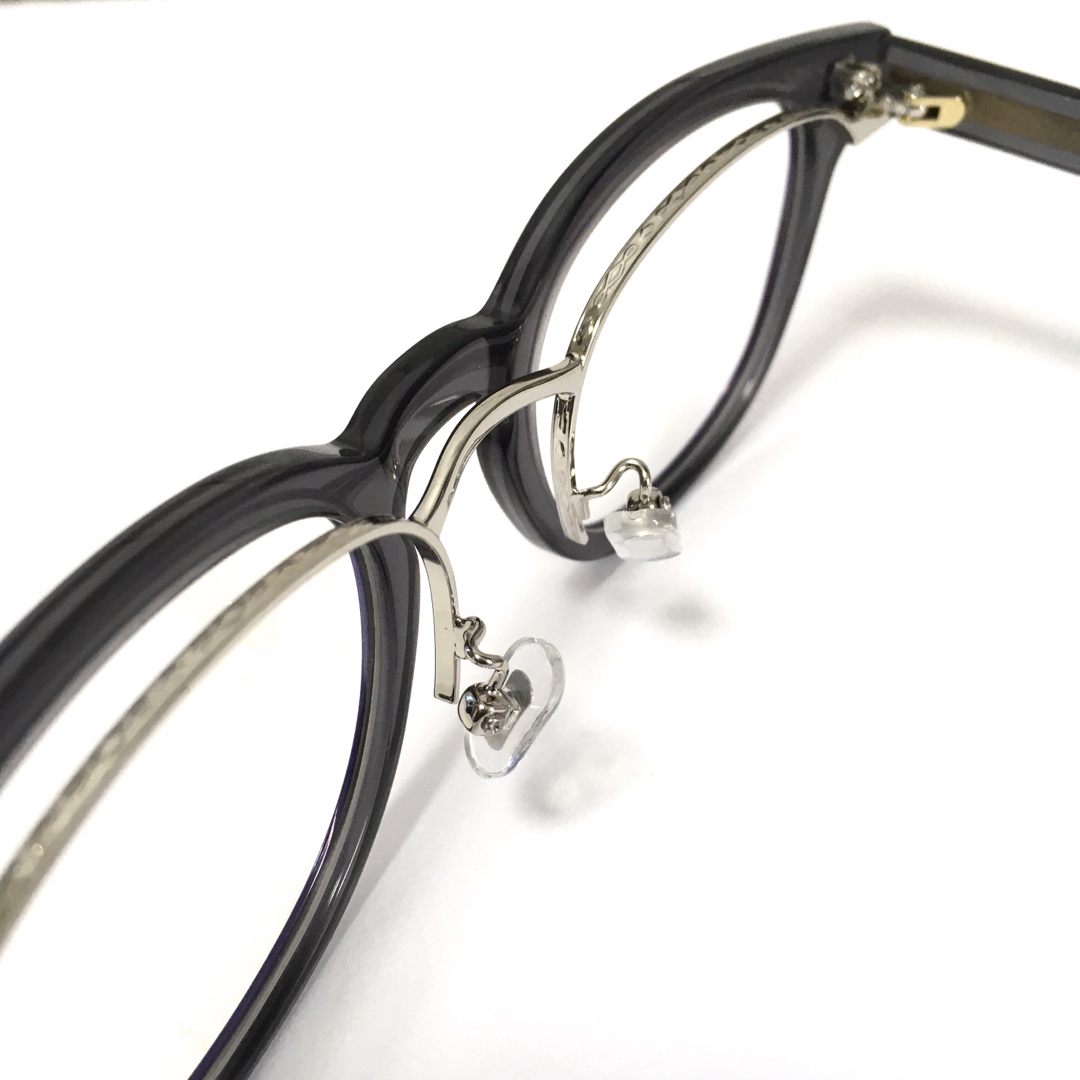 メガネフレーム  跳ね上げ フィリップアップ グレー  メンズ レディース メンズのファッション小物(サングラス/メガネ)の商品写真