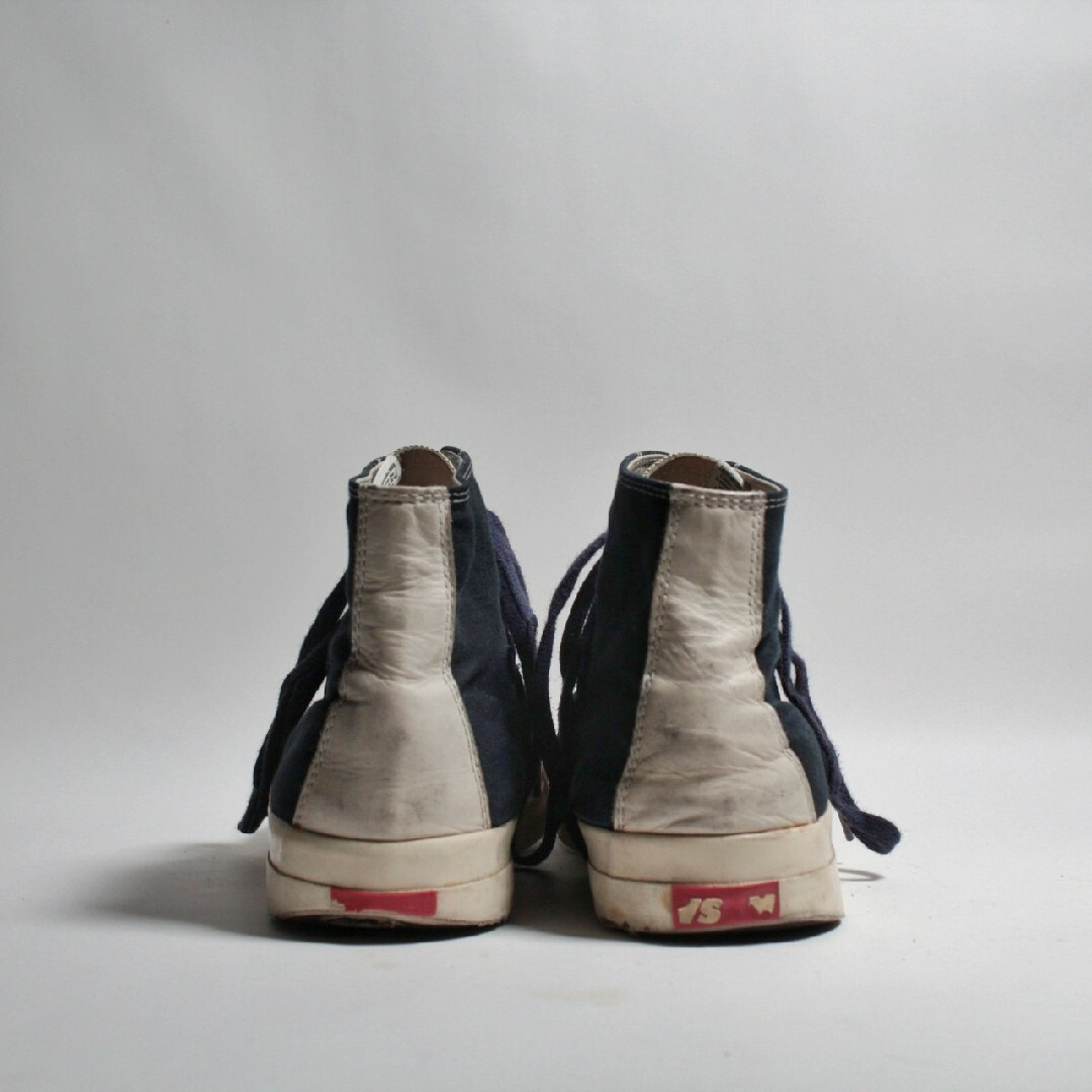 VISVIM(ヴィスヴィム)のVisvim キャンバス レザー コンビスニーカー ハイカット メンズの靴/シューズ(スニーカー)の商品写真