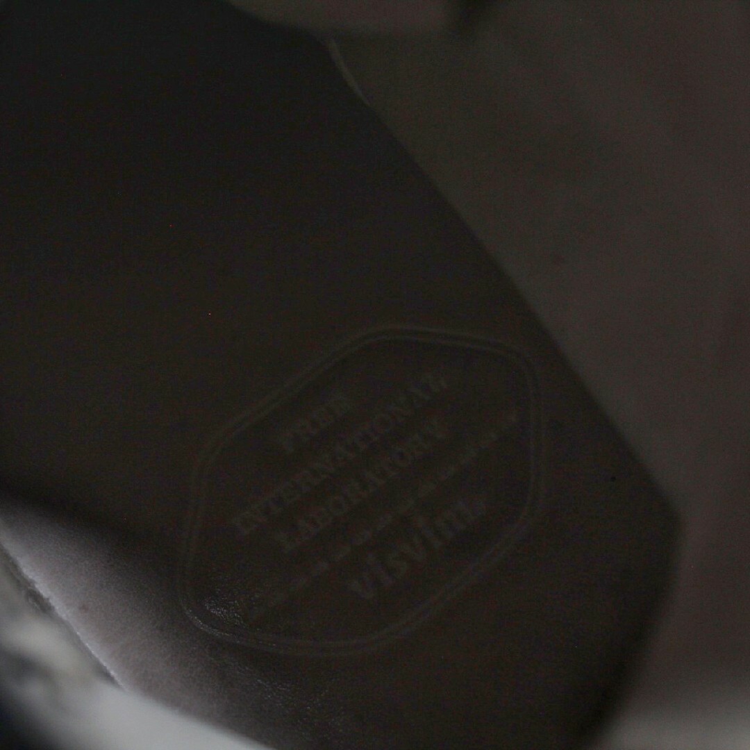 VISVIM(ヴィスヴィム)のVisvim キャンバス レザー コンビスニーカー ハイカット メンズの靴/シューズ(スニーカー)の商品写真