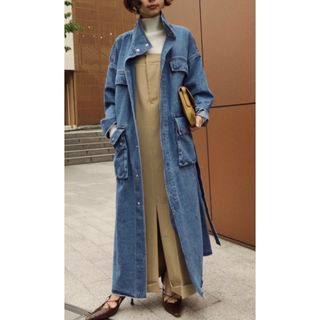 ameri vintage デニム　ロングコート