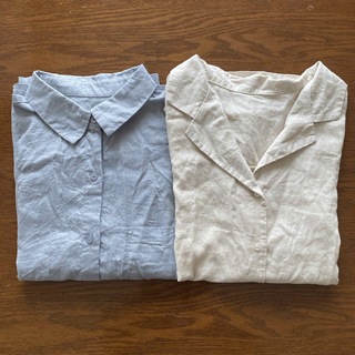 ジーユー(GU)の半袖シャツ セット(シャツ/ブラウス(半袖/袖なし))
