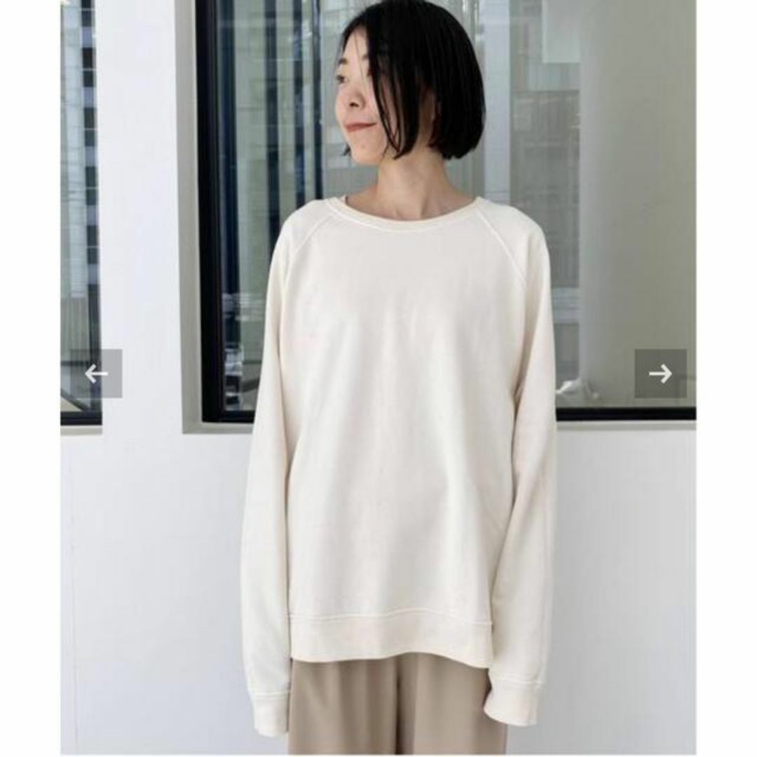 L'Appartement DEUXIEME CLASSE(アパルトモンドゥーズィエムクラス)のREMI RELIEF EVERSIBLE SWEAT レディースのトップス(トレーナー/スウェット)の商品写真