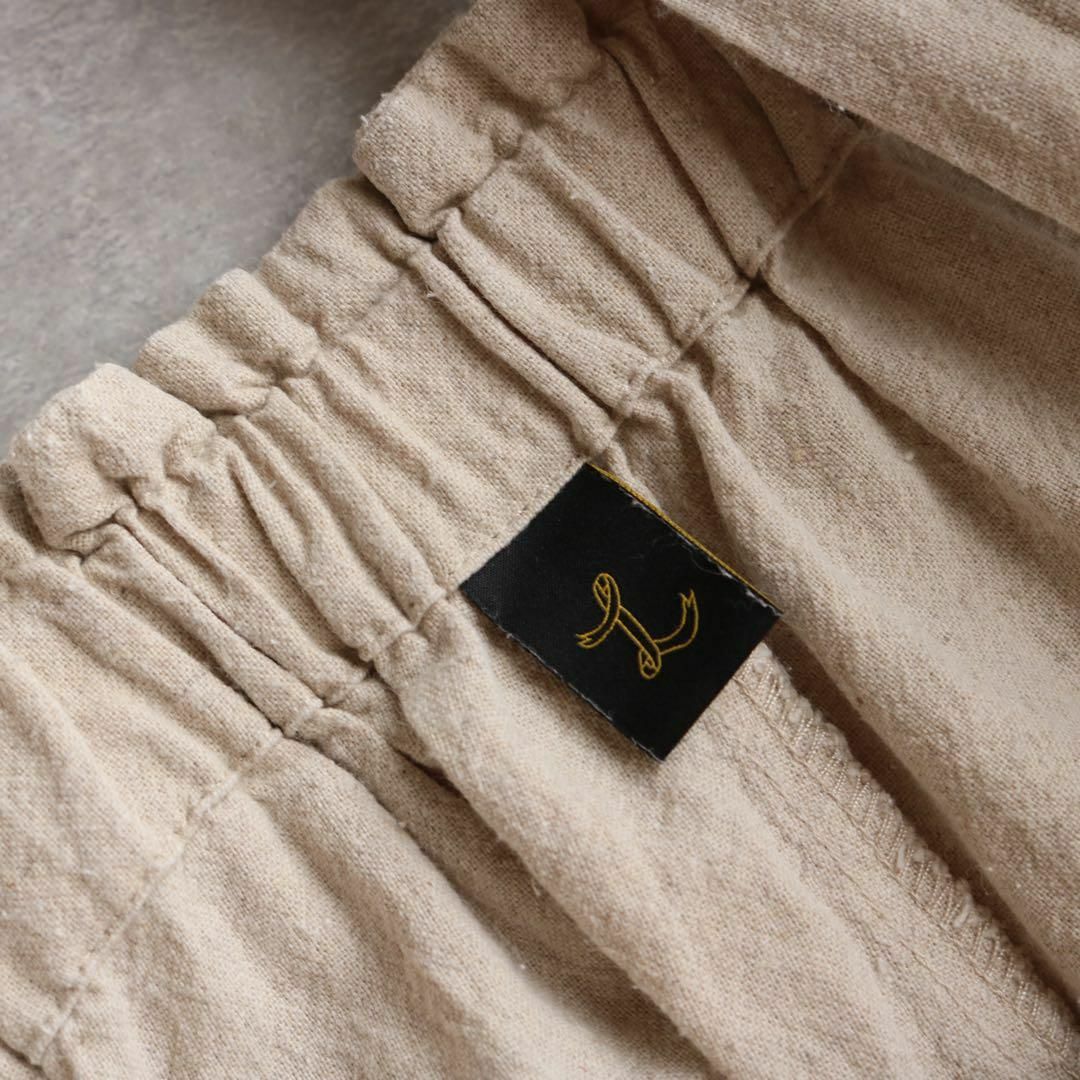 LUEUF / ルフ リネン サロペット ゆったり 日本製 ナチュラン レディースのパンツ(サロペット/オーバーオール)の商品写真