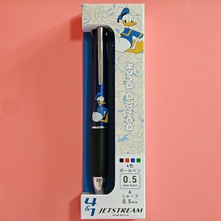 ディズニーストア ジェットストリーム ドナルド ４色ボールペン+シャープ(ペン/マーカー)