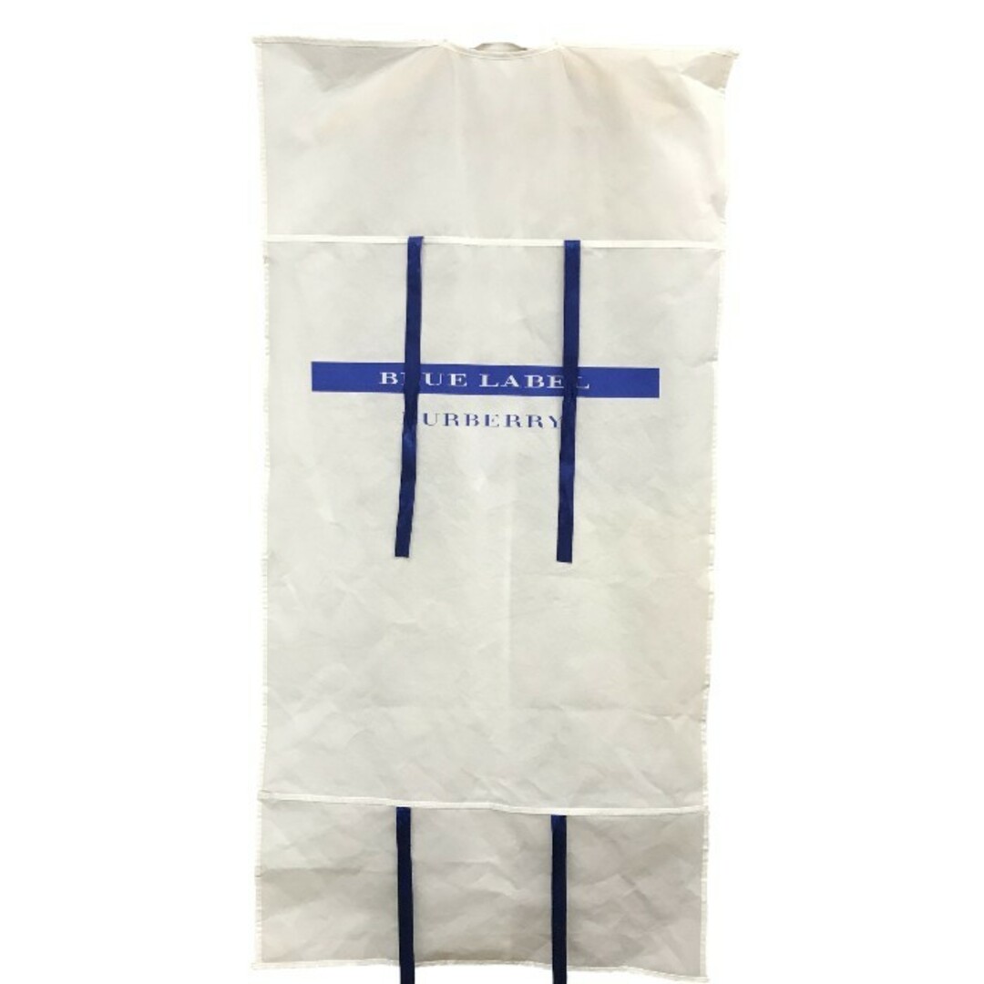 BURBERRY BLUE LABEL(バーバリーブルーレーベル)のBURBERRY BLUE LABEL バーバリー ブルーレーベル × CRESTBRIDGE クレストブリッジ レディース ライナー付き トレンチコート ショート丈 E1A06-130-40 ベージュ チェック柄 秋 冬 春 アウター 36 中古 KW1 レディースのジャケット/アウター(トレンチコート)の商品写真