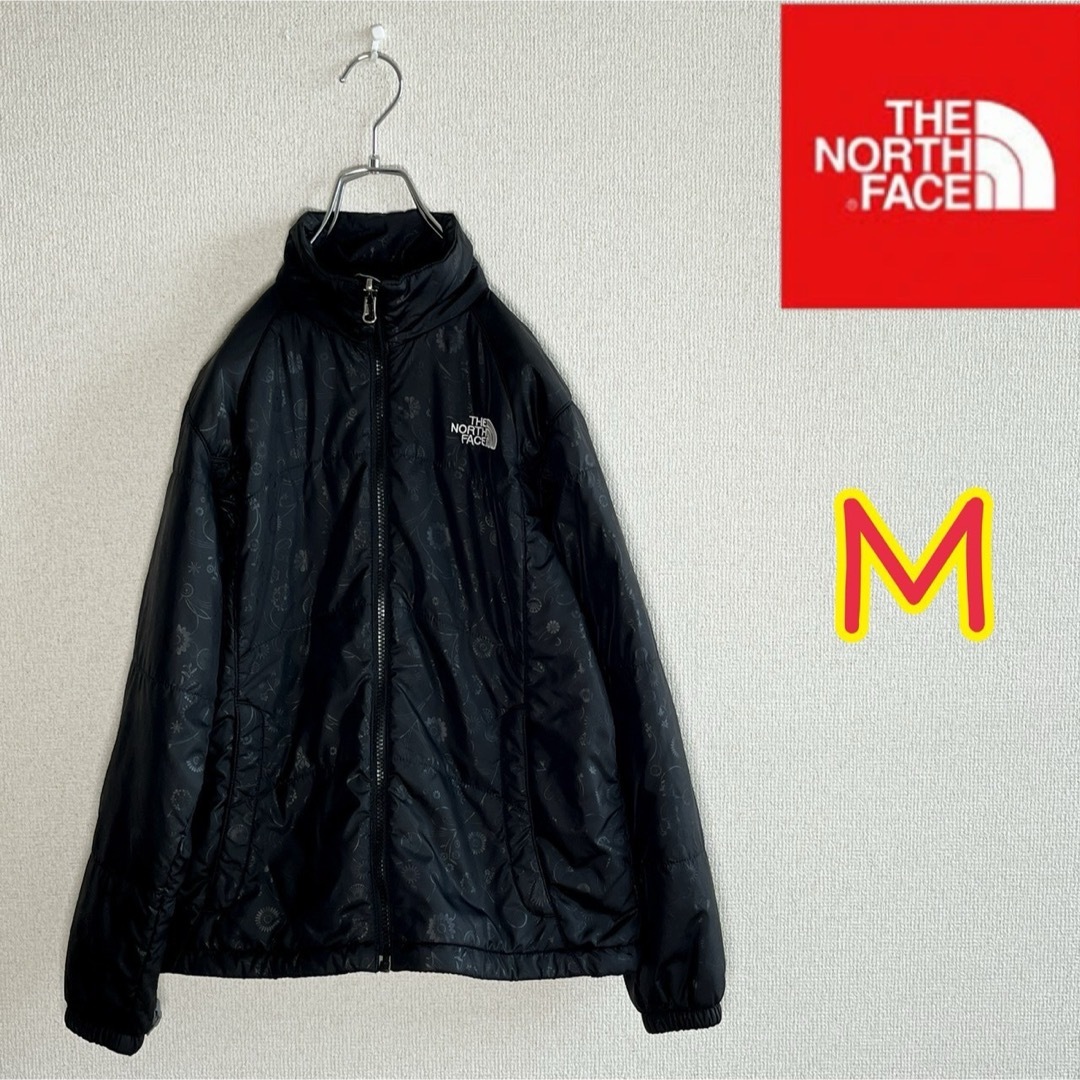 THE NORTH FACE(ザノースフェイス)のノースフェイス　キルティングジャケット　中綿ジャケット　ブラック　レディースＭ レディースのジャケット/アウター(ブルゾン)の商品写真