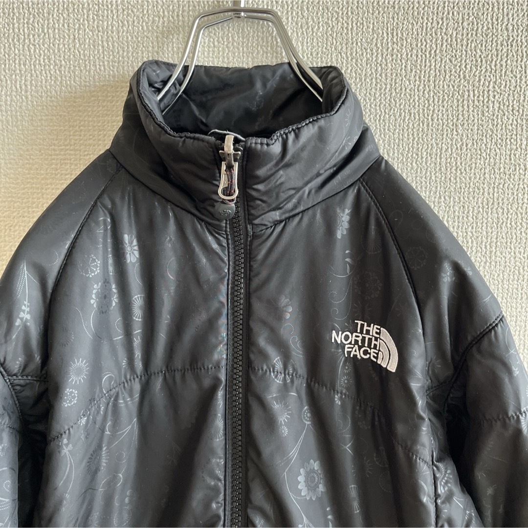 THE NORTH FACE(ザノースフェイス)のノースフェイス　キルティングジャケット　中綿ジャケット　ブラック　レディースＭ レディースのジャケット/アウター(ブルゾン)の商品写真