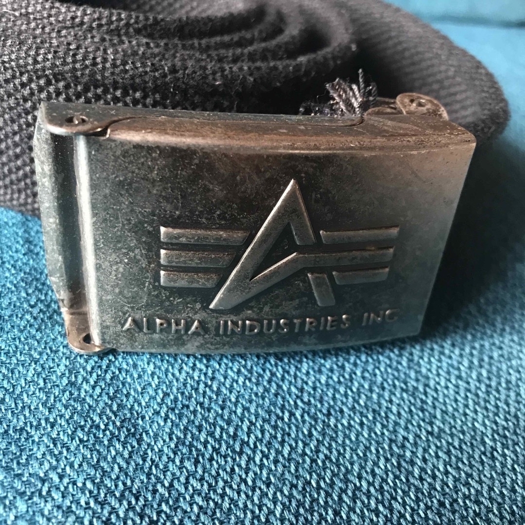 ALPHA industries incアメリカンベルトバックル122cm メンズのファッション小物(ベルト)の商品写真