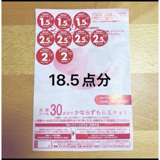 ヤマザキ春のパンまつり 2024キャンペーン 応募シール　18.5点分 (食器)