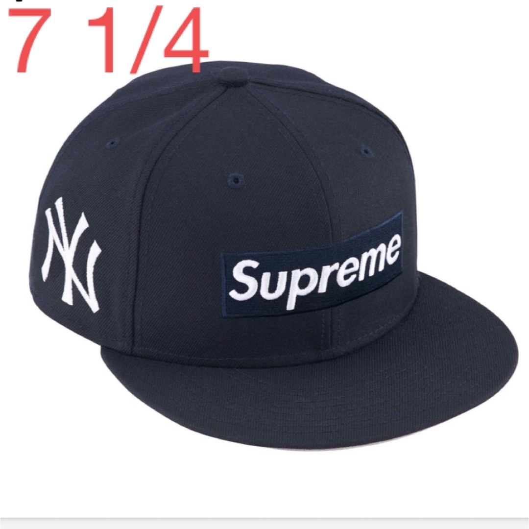 Supreme(シュプリーム)のSupreme MLB Teams Box Logo New Era Navy メンズの帽子(キャップ)の商品写真