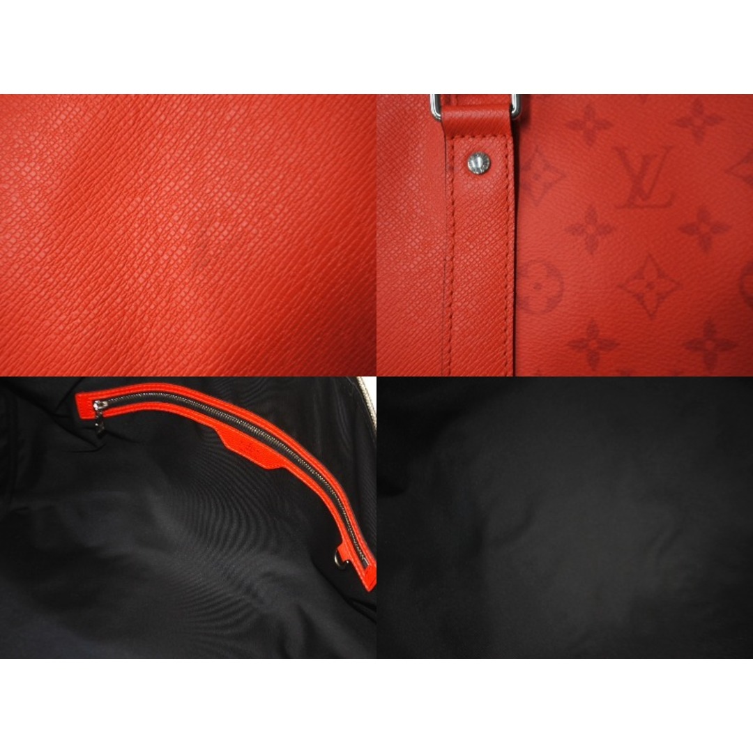 LOUIS VUITTON(ルイヴィトン)のLOUIS VUITTON ルイヴィトン 22SS キーポル バンドリエール 50 ボストンバッグ タイガラマ M59337 レッド 美品 中古 62856 レディースのバッグ(ボストンバッグ)の商品写真