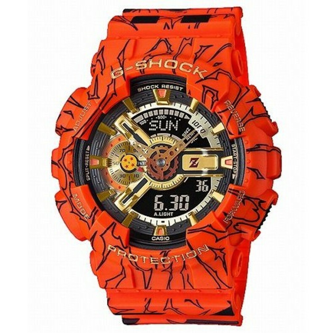G-SHOCK(ジーショック)のG-SHOCK　GA-110JDB-1A4JR　ドラゴンボール メンズの時計(腕時計(アナログ))の商品写真
