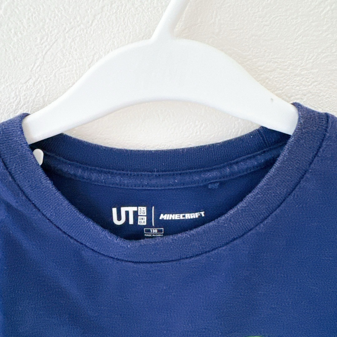 UNIQLO(ユニクロ)のマイクラＴシャツ＊マインクラフト＊ＵＴ＊130cm＊ユニクロ キッズ/ベビー/マタニティのキッズ服男の子用(90cm~)(Tシャツ/カットソー)の商品写真