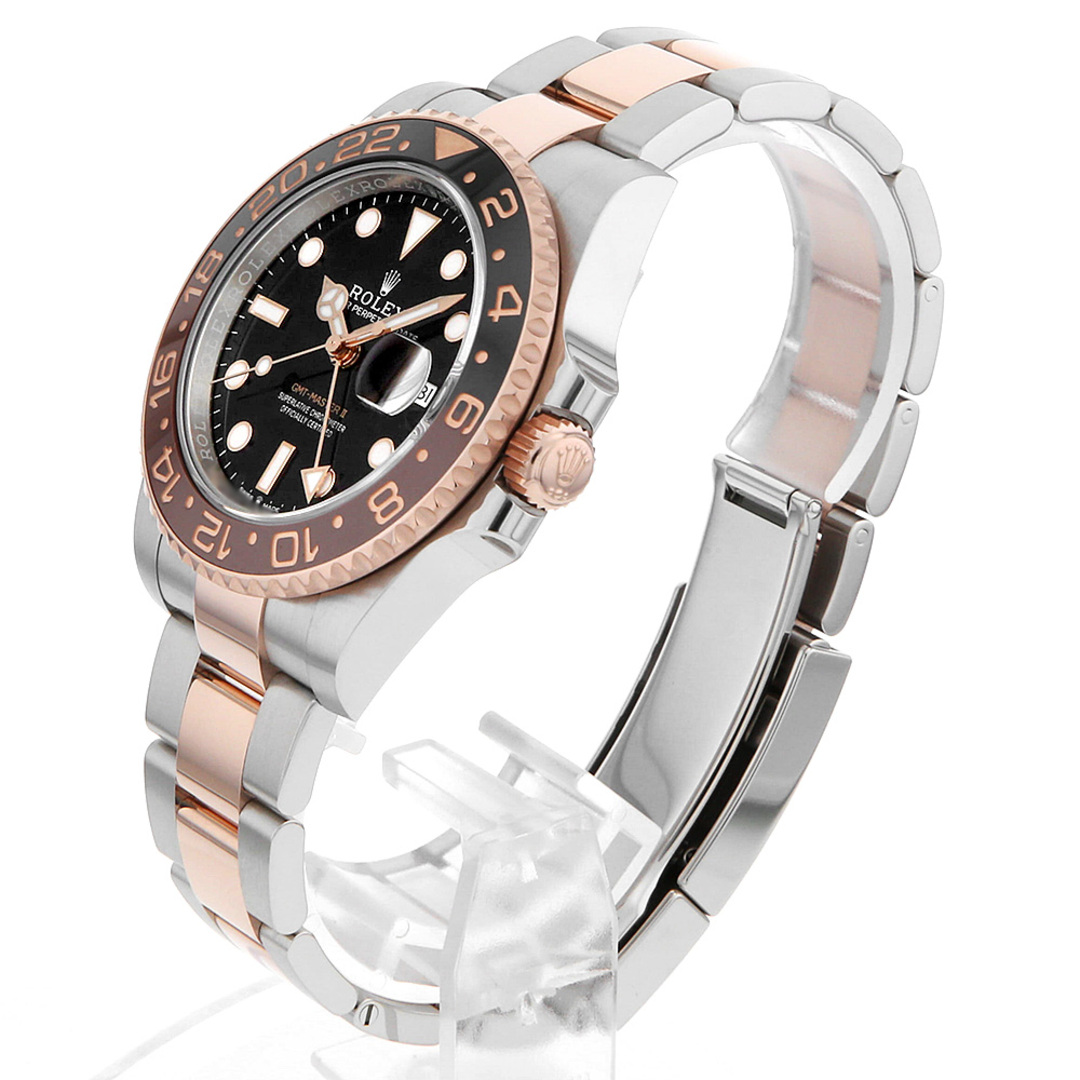 ROLEX(ロレックス)のロレックス GMTマスターII 126711CHNR ブラック ランダム番 メンズ 中古 腕時計 メンズの時計(腕時計(アナログ))の商品写真