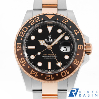 ロレックス(ROLEX)のロレックス GMTマスターII 126711CHNR ブラック ランダム番 メンズ 中古 腕時計(腕時計(アナログ))