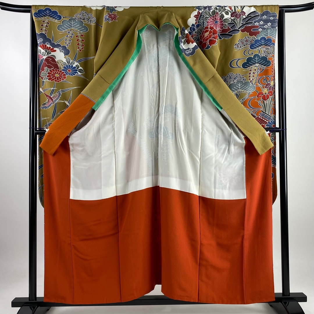 振袖 身丈158.5cm 裄丈65cm 正絹 名品 【中古】 レディースの水着/浴衣(着物)の商品写真