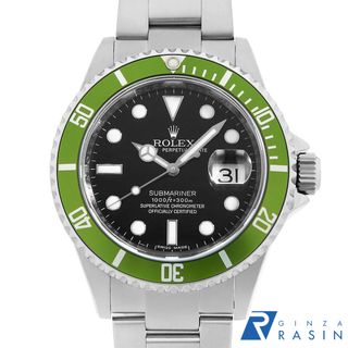 ロレックス(ROLEX)のロレックス サブマリーナ デイト 16610LV ブラック M番 メンズ 中古 腕時計(腕時計(アナログ))