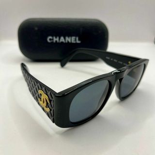 シャネル(CHANEL)のシャネル　マトラッセ　ココマーク　サングラス　01450 94305 ブラック(サングラス/メガネ)