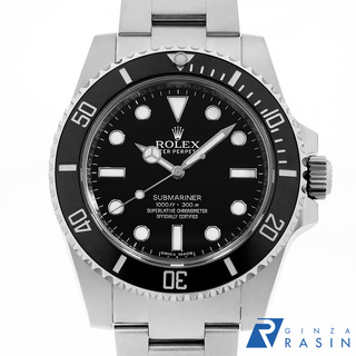 ロレックス(ROLEX)のロレックス サブマリーナ ノンデイト 114060 ブラック ランダム番 メンズ 中古 腕時計(腕時計(アナログ))