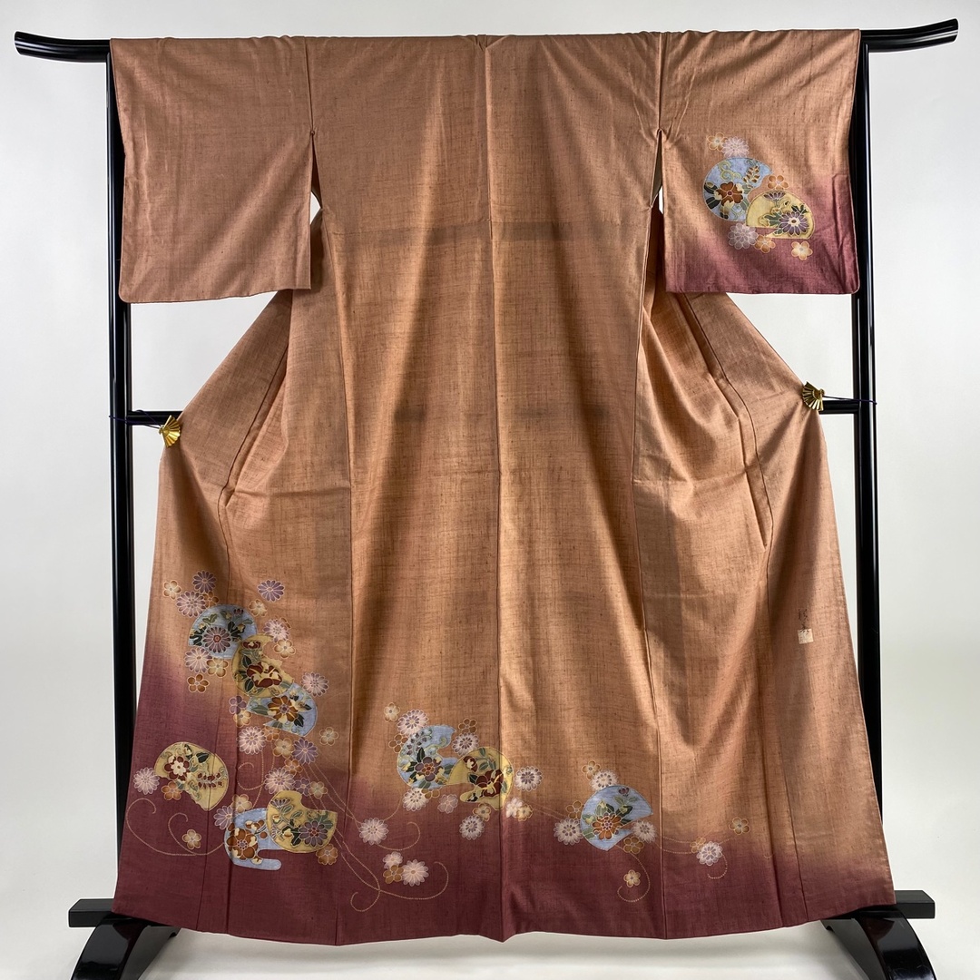 訪問着 身丈163.5cm 裄丈66cm 正絹 美品 秀品 【中古】 レディースの水着/浴衣(着物)の商品写真