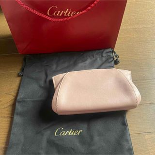 カルティエ(Cartier)のCartierクラッチバッグ ポーチ トリヨンレザー(ポーチ)