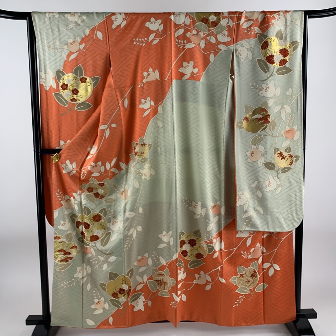 振袖 身丈160.5cm 裄丈66cm 正絹 秀品 【中古】 レディースの水着/浴衣(着物)の商品写真