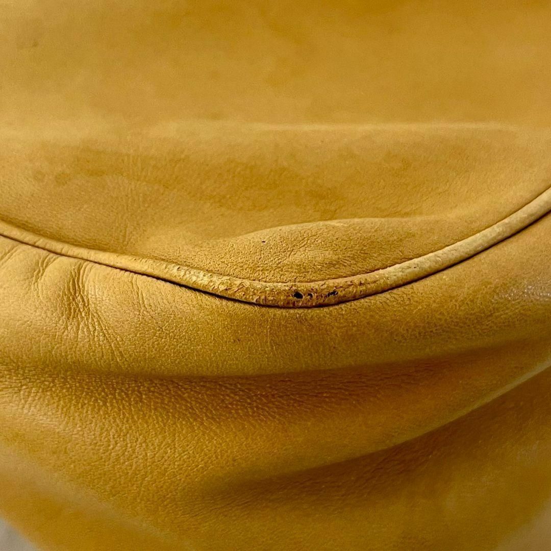 LOEWE(ロエベ)のLOEWE アナグラム　オールレザー　ショルダーバッグ　肩かけ　イエローベージュ レディースのバッグ(ショルダーバッグ)の商品写真