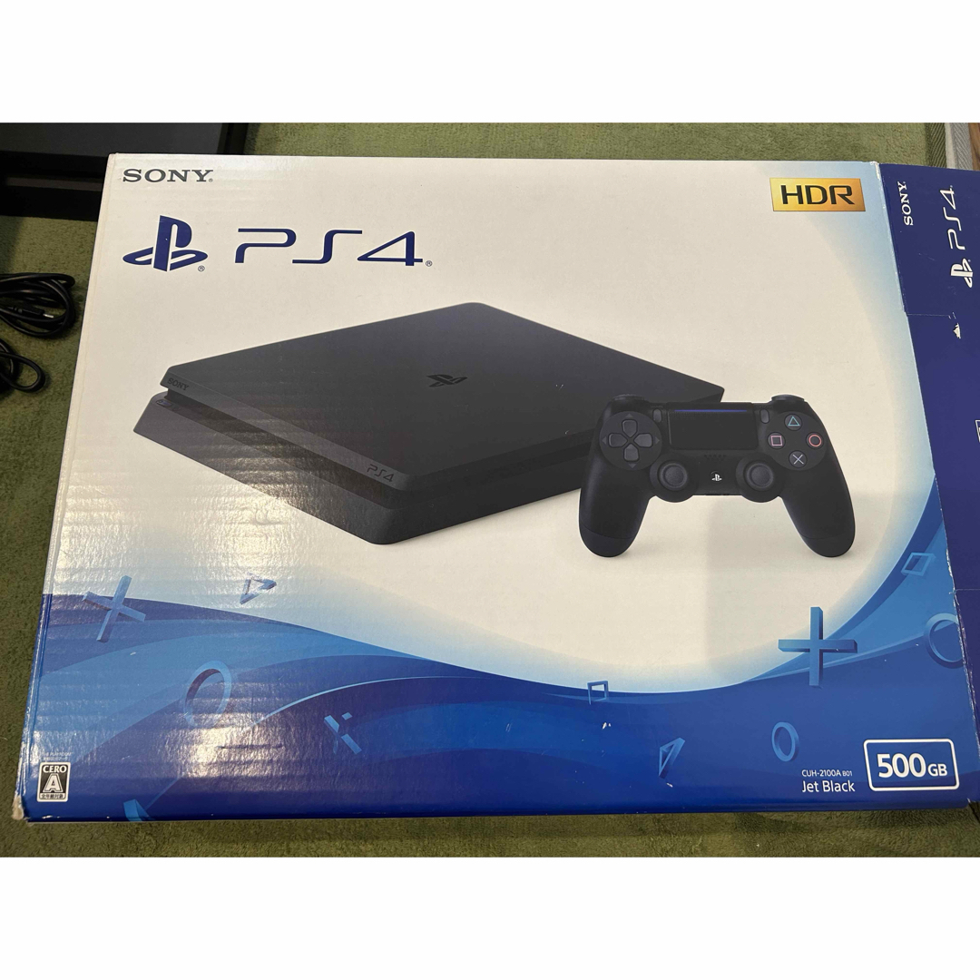 PlayStation4(プレイステーション4)のプレステ4 本体　コントローラー エンタメ/ホビーのゲームソフト/ゲーム機本体(家庭用ゲーム機本体)の商品写真