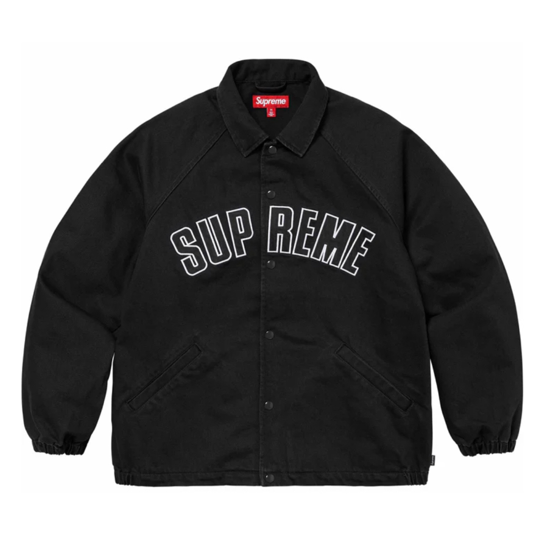 Supreme(シュプリーム)のSupreme ARC Denim Coaches Jacket "Black" メンズのジャケット/アウター(Gジャン/デニムジャケット)の商品写真