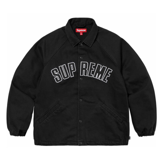 シュプリーム(Supreme)のSupreme ARC Denim Coaches Jacket "Black"(Gジャン/デニムジャケット)