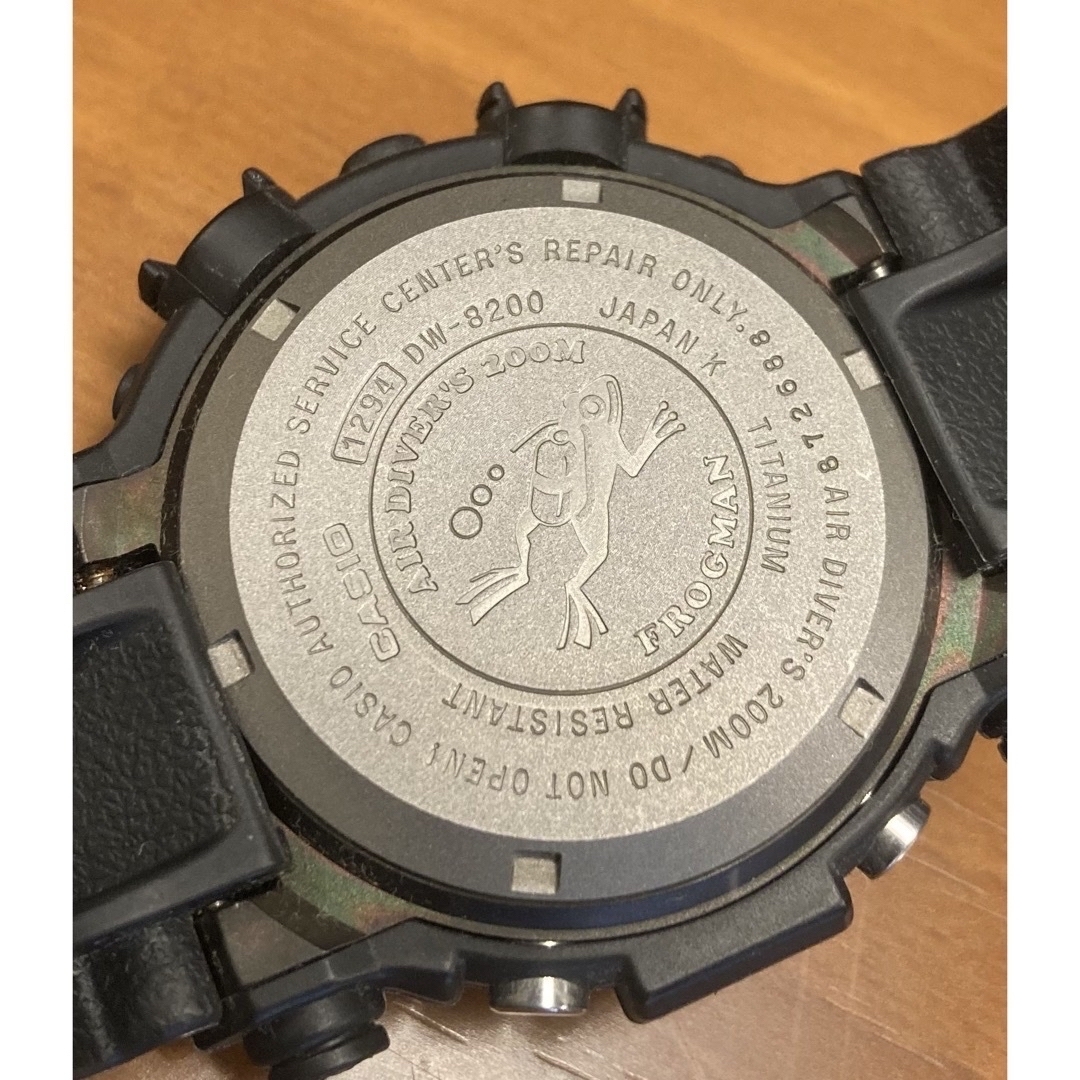 CASIO(カシオ)の美品CASIO G-SHOCK DW-8200BM-1T メンズの時計(腕時計(アナログ))の商品写真