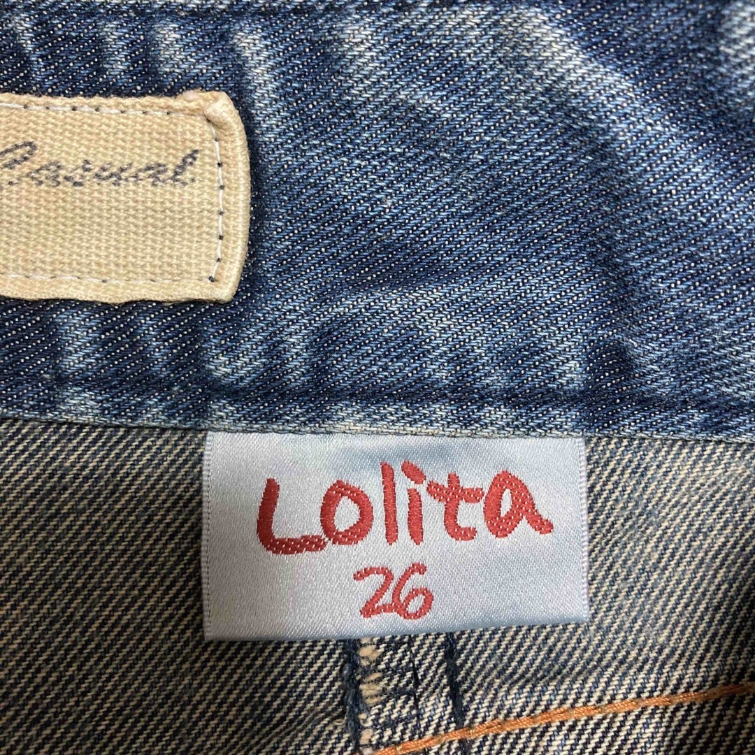 LOLITA JEANS ジーンズ　26インチ レディースのパンツ(デニム/ジーンズ)の商品写真