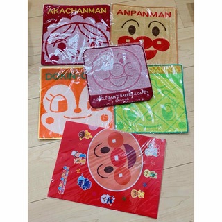 アンパンマン(アンパンマン)のアンパンマンミュージアムグッズまとめ売り♡画像4枚目のハンカチはパン購入時非売品(キャラクターグッズ)