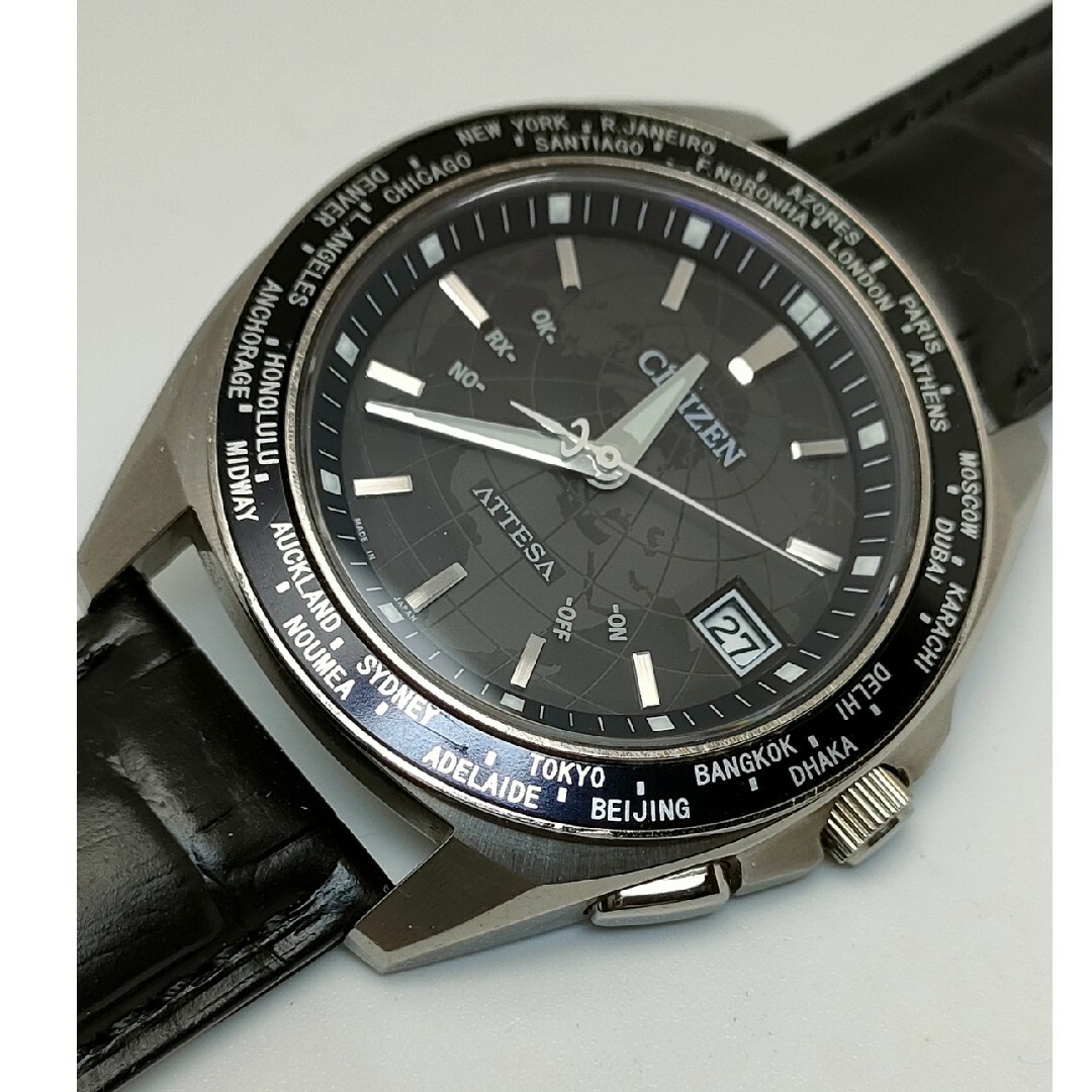 CITIZEN - 新品ベルト シチズン アテッサ 電波ソーラー チタン CITIZEN - 新品ベルト シチズン アテッサ 電波ソーラー チタン