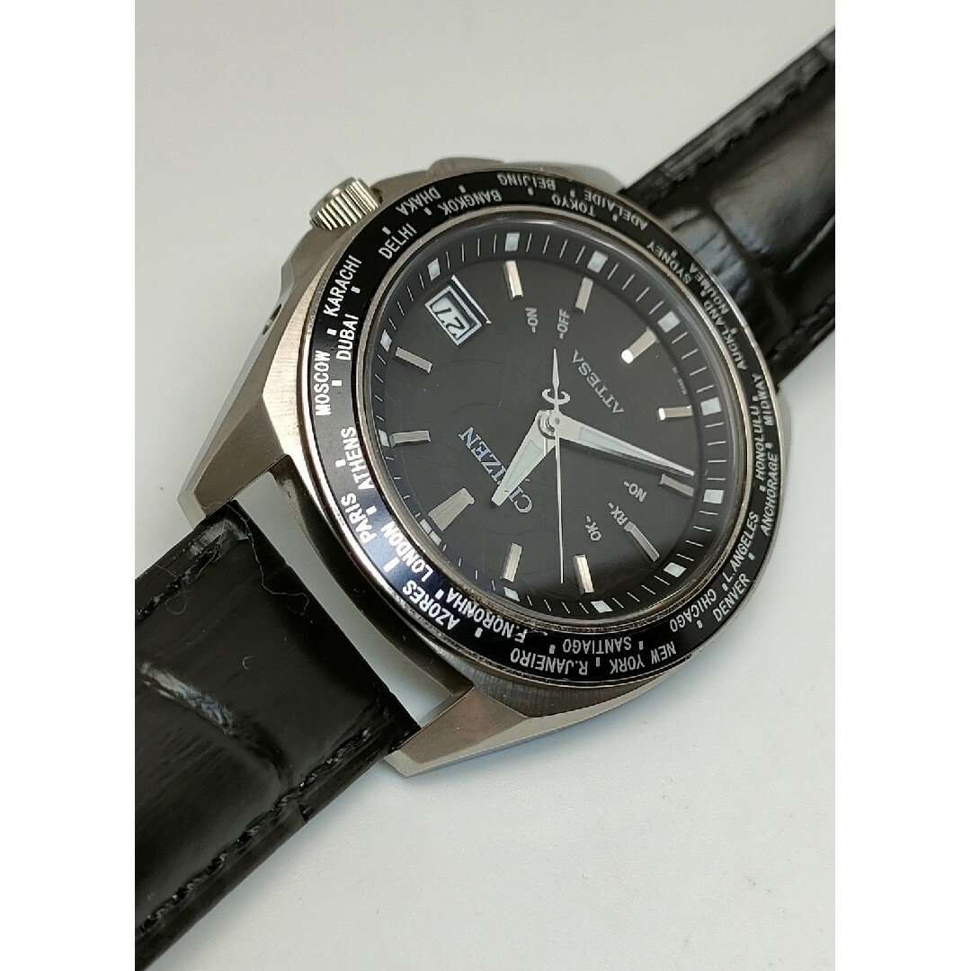 CITIZEN - 新品ベルト シチズン アテッサ 電波ソーラー チタン CITIZEN - 新品ベルト シチズン アテッサ 電波ソーラー チタン